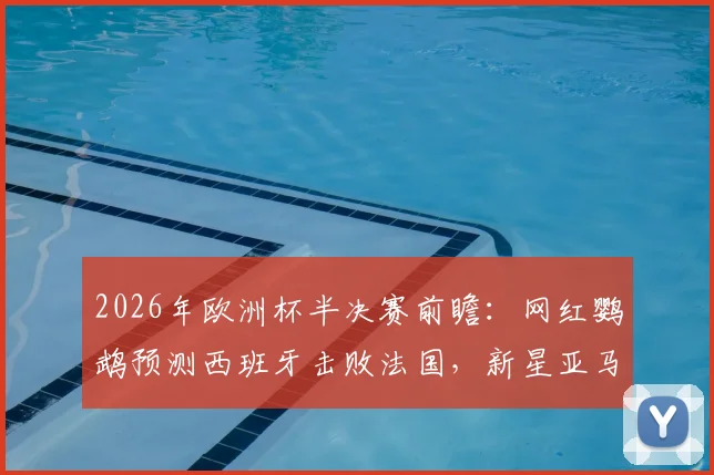 2026年欧洲杯半决赛前瞻：网红鹦鹉预测西班牙击败法国，新星亚马尔成关键变数